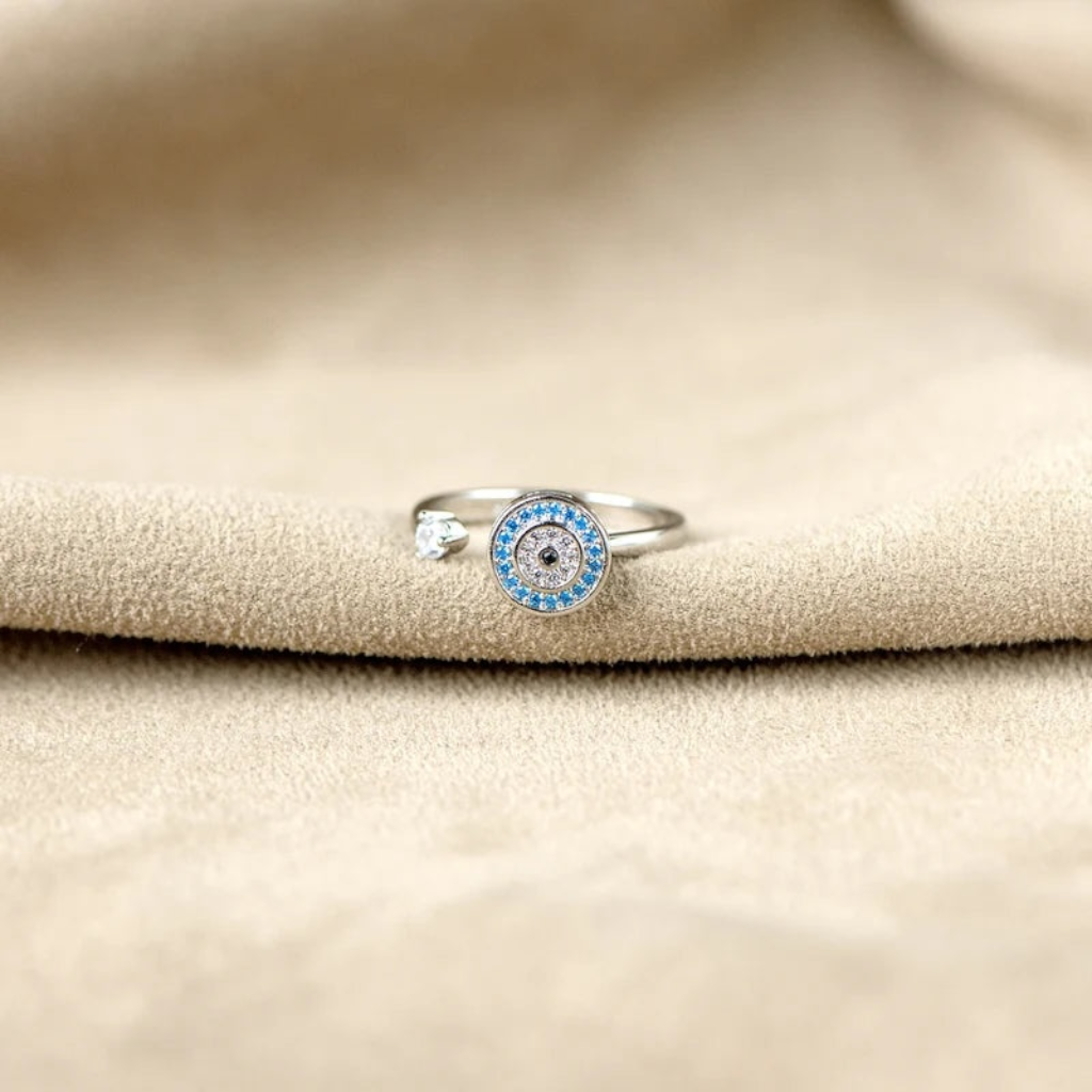 À Ma fille - Bague Oeil Porte-Bonheur