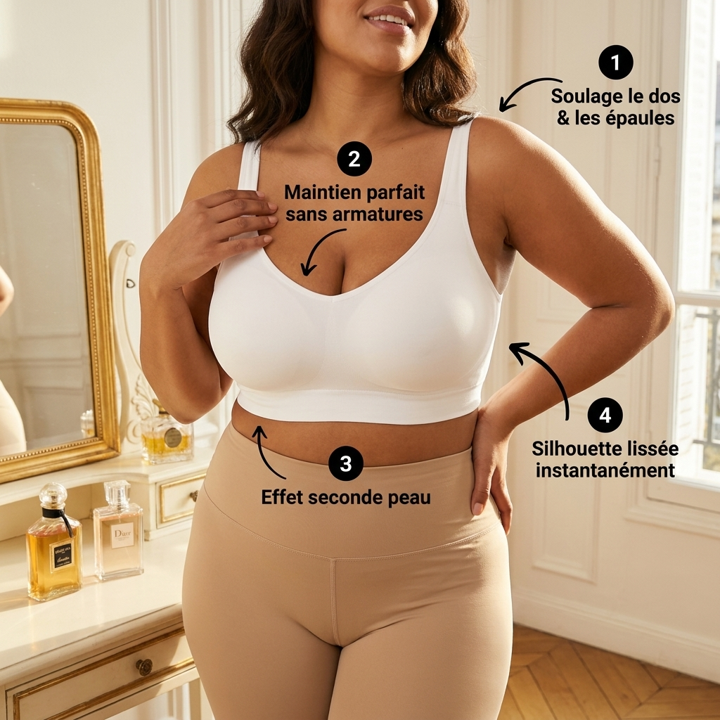 Soutien-gorge VéaLift™ l Poitrine rehaussée, confort immédiat