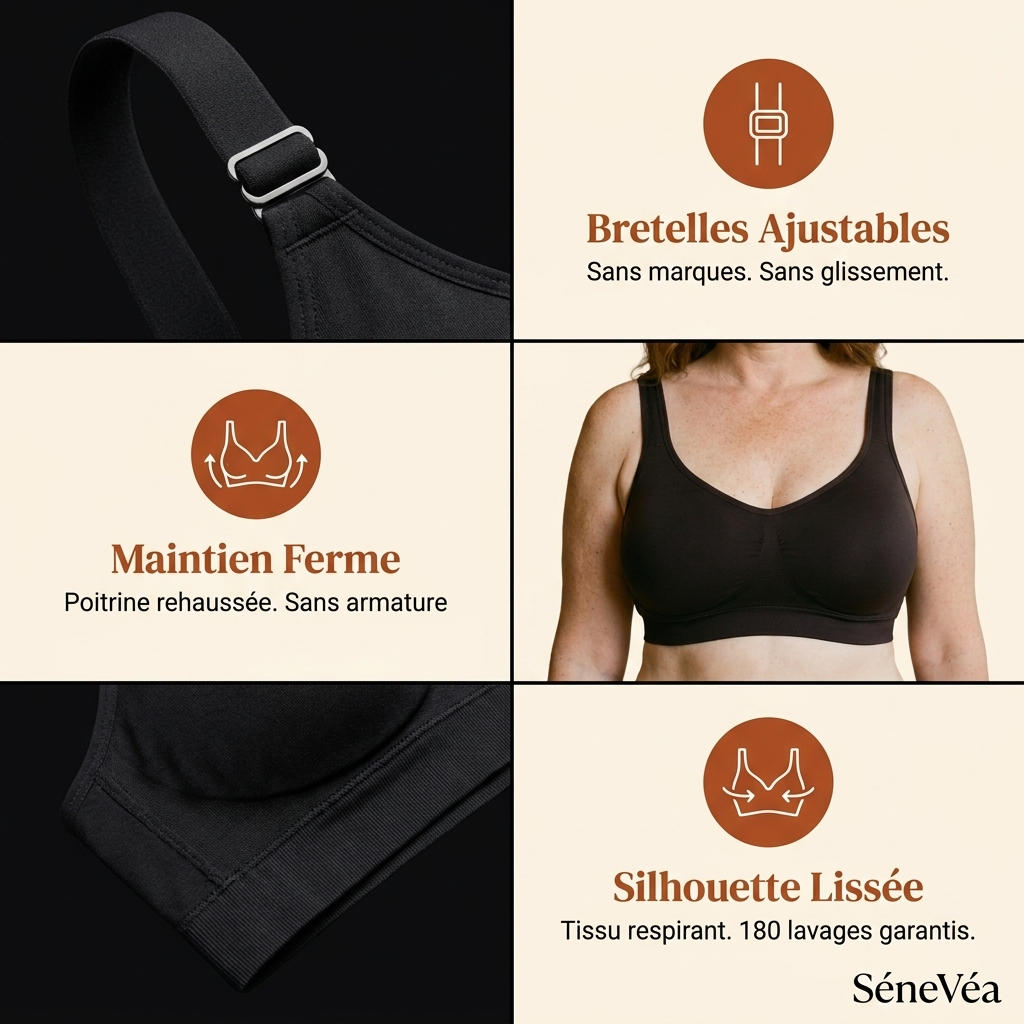 Soutien-gorge VéaLift™ l Poitrine rehaussée, confort immédiat