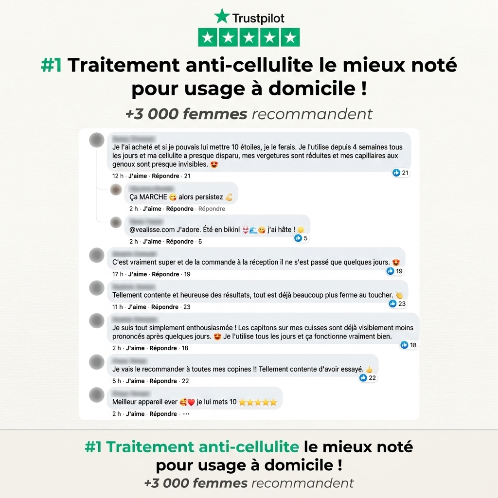 VéaLisse - Une Peau Lisse en 14 Jours