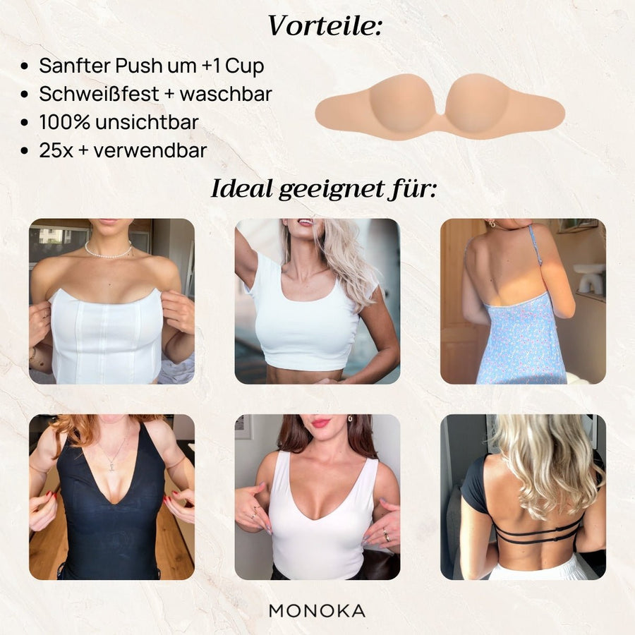 Soutien-gorge adhésif push-up sans bretelles™